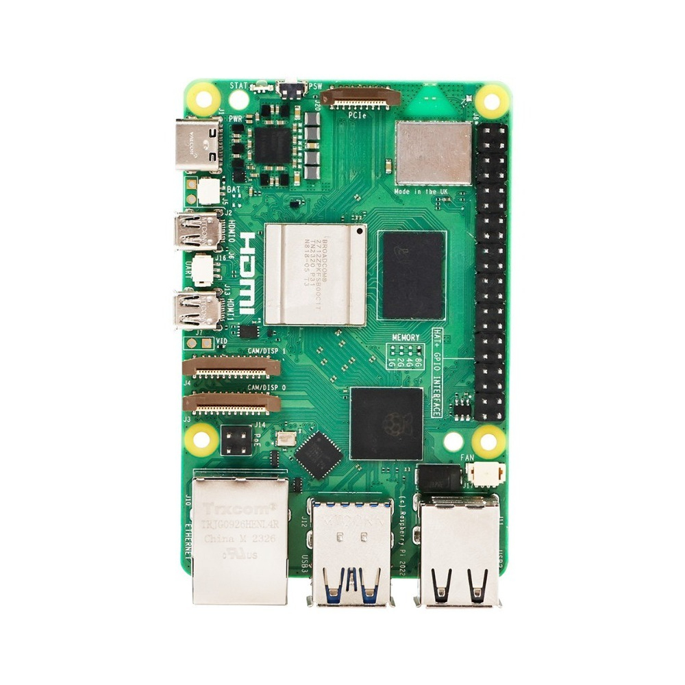 Raspberry Pi 5 8Gb Kit - Raspberry Pi 5 5B 4B Geliştirme
