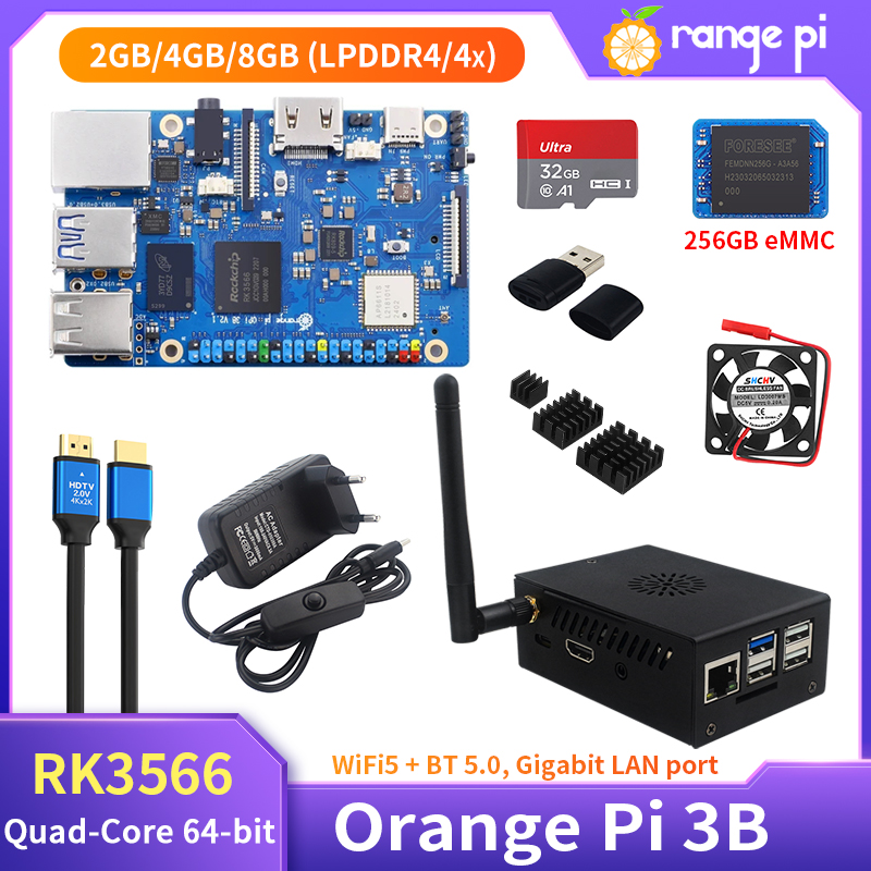 Orange Pi 3B 8GB 4GB 2GB Ram R - Khadas Vim4 8Gb incelemesi ve fiyatı