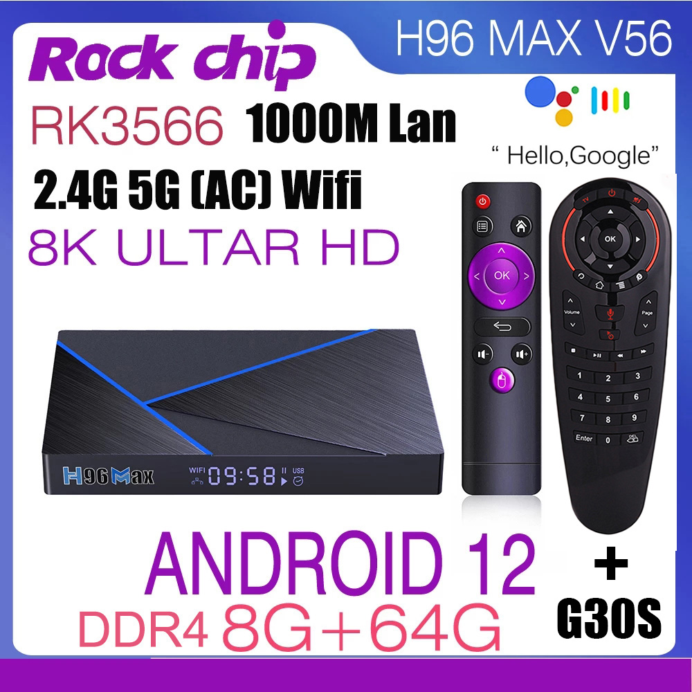 Android 12 H96 Max V56 akıllı  - Radxa Rock 5B 16Gb incelemesi ve fiyatı